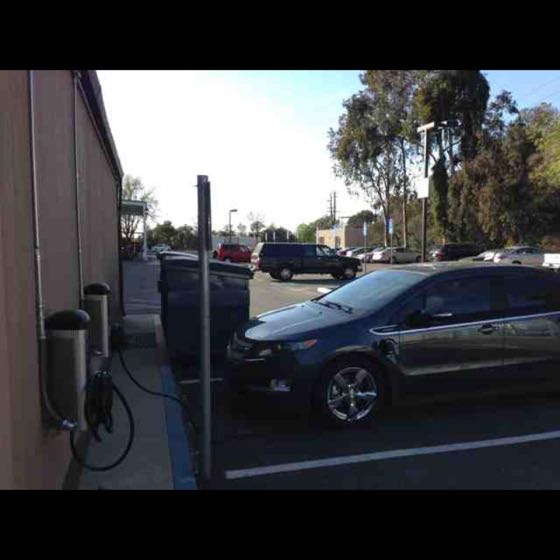 EV charger at Rio Hondo College - Applied Technology Building